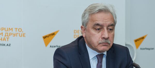 Директор Института философии НАНА Ильхам Мамедзаде Директор Института философии НАНА Ильхам Мамедзаде - Sputnik Азербайджан