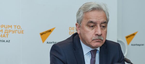 Видеомост Баку-Минск-Астана на тему “Проблемы мультикультурализма на постсоветском пространстве” в Мультимедийном пресс-центре Sputnik Азербайджан - Sputnik Азербайджан