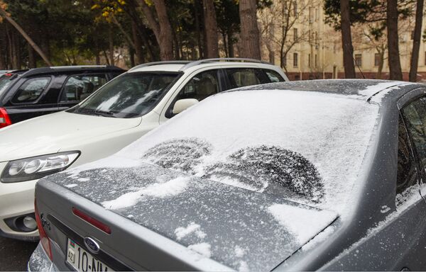 Первый снег в Баку - Sputnik Азербайджан