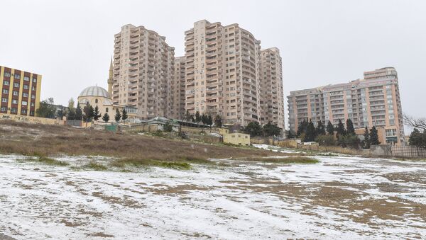 Снег в Баку, архивное фото - Sputnik Азербайджан