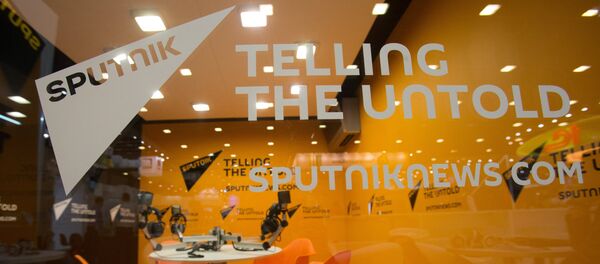 Студия международного информационного агентства и радио Sputnik в ЭкспоФоруме, фото из архива - Sputnik Азербайджан