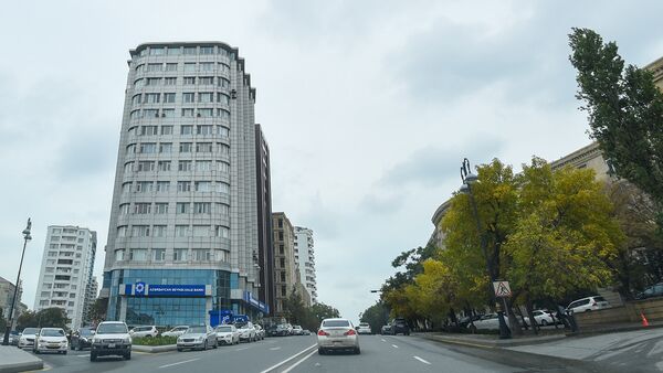 Один из системных банков в Баку, фото из архива - Sputnik Азербайджан