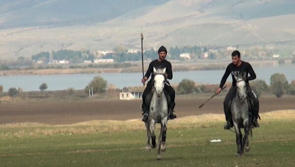 Конное поло на карабахских скакунах - човган возрождается - Sputnik Азербайджан