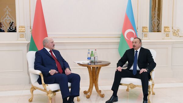 Состоялась встреча Ильхама Алиева и Президента Республики Беларусь Александра Лукашенко один на один - Sputnik Azərbaycan