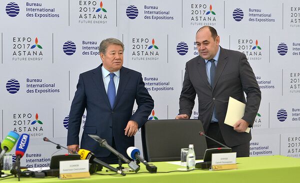 Планируется, что в EXPO-2017 примут участие представители 100 стран Планируется, что в EXPO-2017 примут участие представители 100 стран - Sputnik Азербайджан