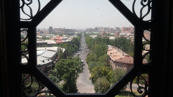 Вид на Ереван, фото из архива - Sputnik Азербайджан