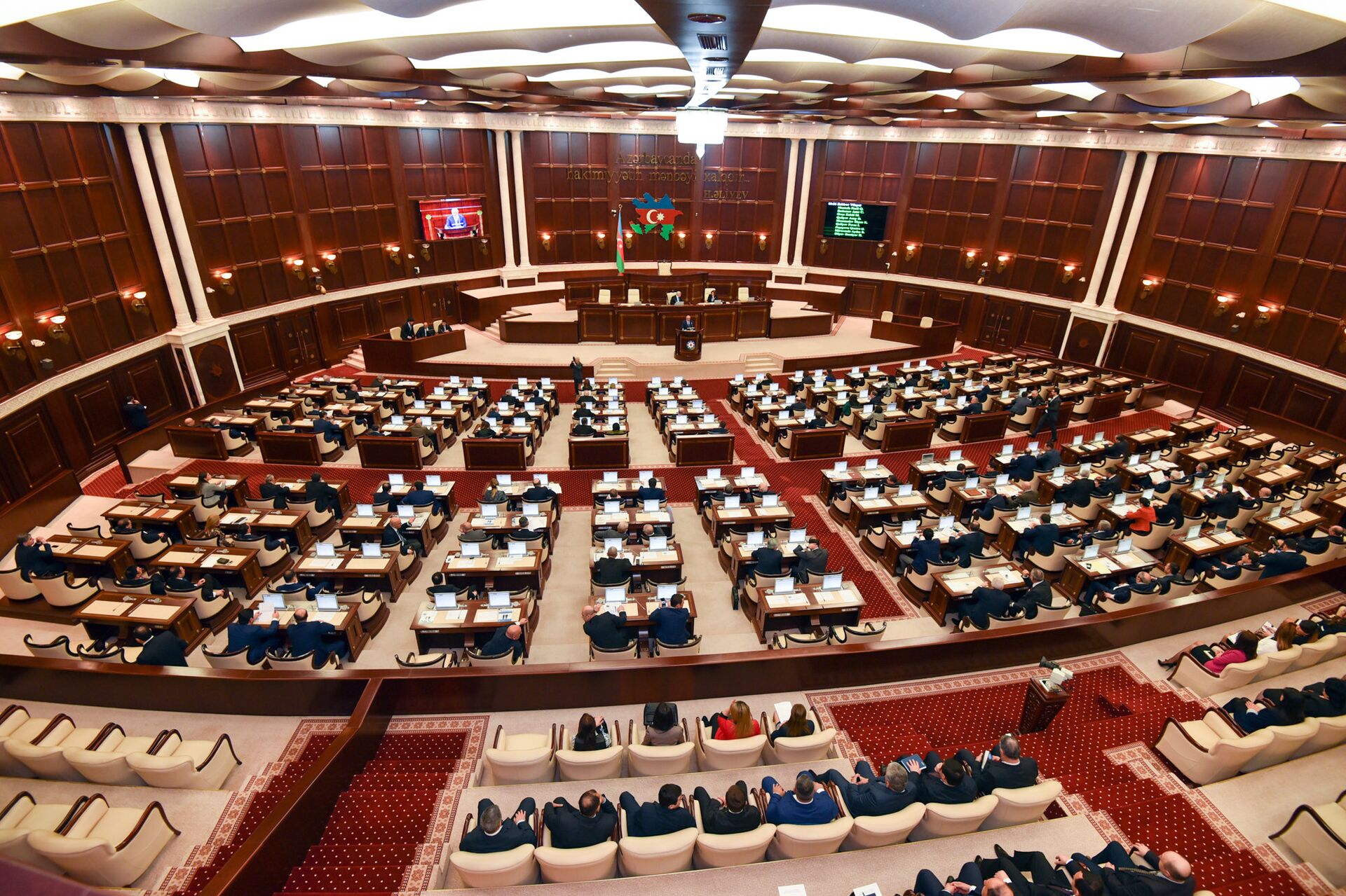 Заседание парламента Азербайджана, фото из архива - Sputnik Azərbaycan, 1920, 13.12.2022
