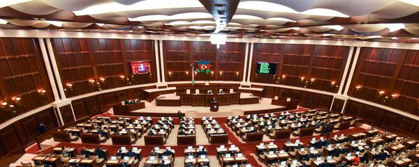Заседание парламента Азербайджана, фото из архива Заседание парламента Азербайджана, фото из архива - Sputnik Азербайджан