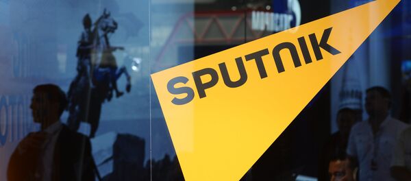 Логотип информационного агентства и радио Sputnik - Sputnik Азербайджан