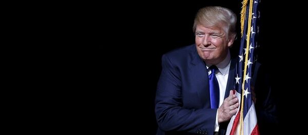 Избранный президент США Дональд Трамп Избранный президент США Дональд Трамп - Sputnik Азербайджан