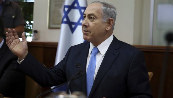 Премьер-министр Израиля Биньямин Нетаньяху - Sputnik Азербайджан