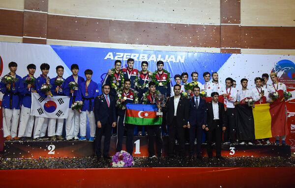 Командный чемпионат мира по таэквондо в Баку - Sputnik Азербайджан