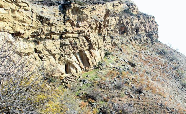 Ağstafa rayonu ərazisindəki Keşikçidağ mağaralar kompleksi - Sputnik Azərbaycan