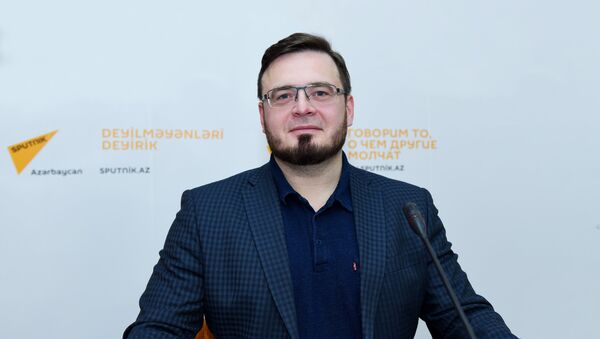 Российский политолог Павел Клачков - Sputnik Азербайджан