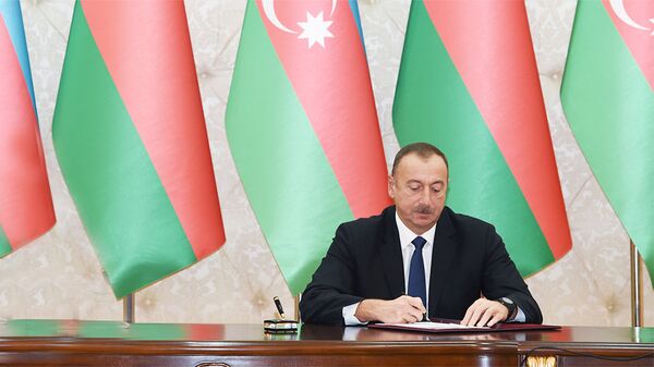 Ильхам Алиев, фото из архива - Sputnik Азербайджан
