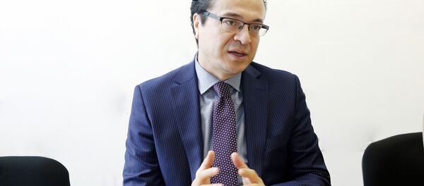 Глава дипломатической миссии Афганистана в Азербайджане Мухаммед Таги Халили Глава дипломатической миссии Афганистана в Азербайджане Мухаммед Таги Халили - Sputnik Азербайджан