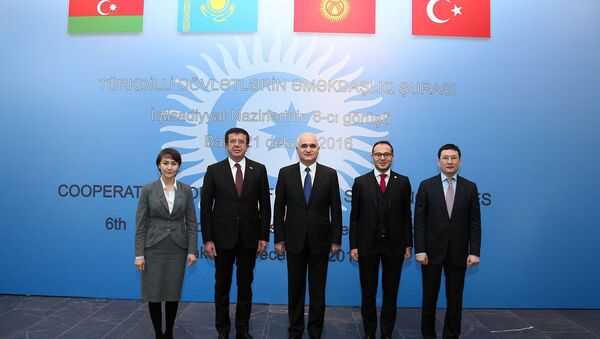 В Баку прошло VI заседание министров экономики Совета сотрудничества тюркоязычных государств - Sputnik Азербайджан