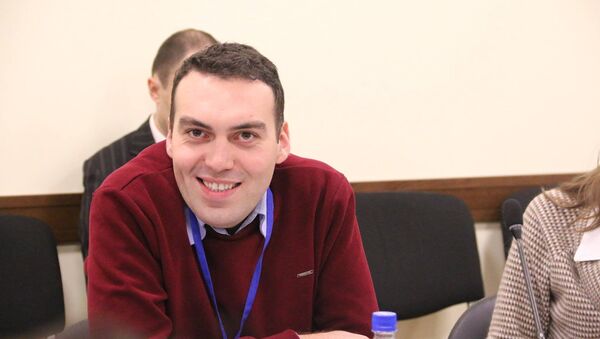 Корреспондент информационного агентства Новости-Грузия Артем Авакимов - Sputnik Азербайджан