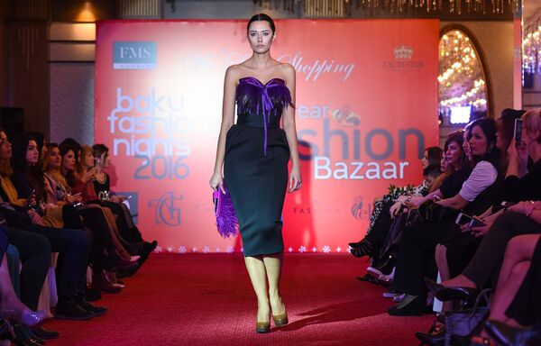 Дизайнерский показ Baku Fashion Nights 2016 - Sputnik Азербайджан