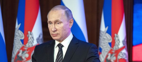 Президент РФ Владимир Путин - Sputnik Азербайджан