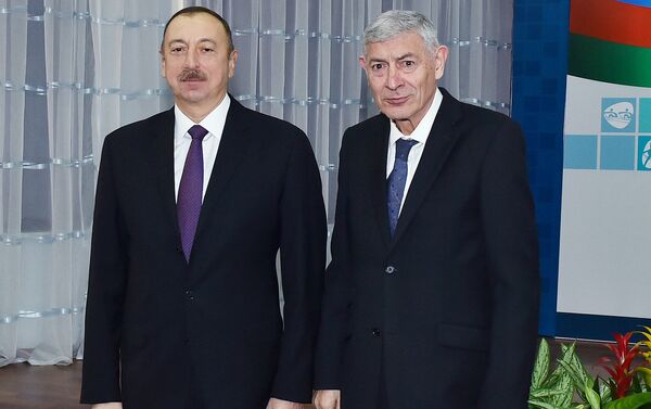 Ильхам Алиев принимает участие в церемонии, посвященной спортивным итогам 2016 года - Sputnik Азербайджан