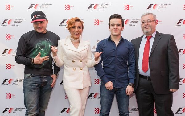 2017 Formula 1 Azərbaycan Qran Prisinin rəsmi yerli elçiləri - Sputnik Azərbaycan