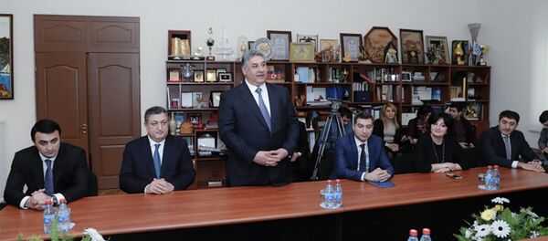 Министр молодежи и спорта Азад Рагимов отчитался по итогам 2016 года Министр молодежи и спорта Азад Рагимов отчитался по итогам 2016 года - Sputnik Азербайджан