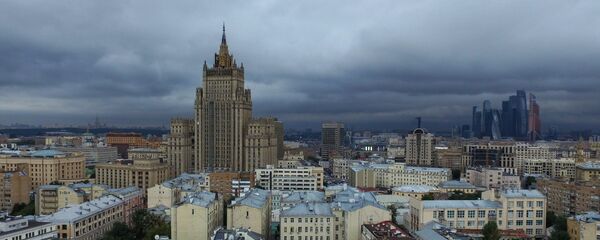Здание министерства иностранных дел России в Москве - Sputnik Азербайджан