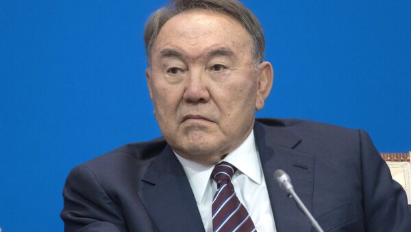 Президент Казахстана Нурсултан Назарбаев, фото из архива - Sputnik Азербайджан