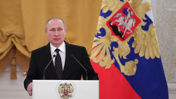 Rusiya prezidenti Vladimir Putin - Sputnik Азербайджан