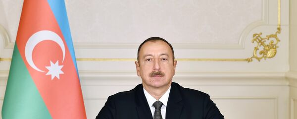 Президент Азербайджанской Республики Ильхам Алиев Президент Азербайджанской Республики Ильхам Алиев - Sputnik Азербайджан