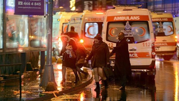 Теракт в Стамбуле в новогоднюю ночь - Sputnik Azərbaycan