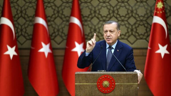 Президент Турции Реджеп Тайип Эрдоган, фото из архива - Sputnik Azərbaycan