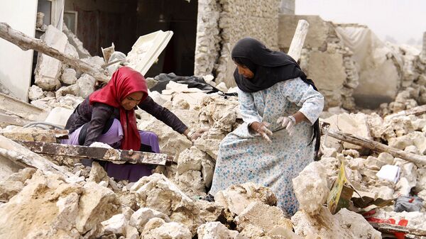 Землетрясение в Иране, фото из архива - Sputnik Азербайджан