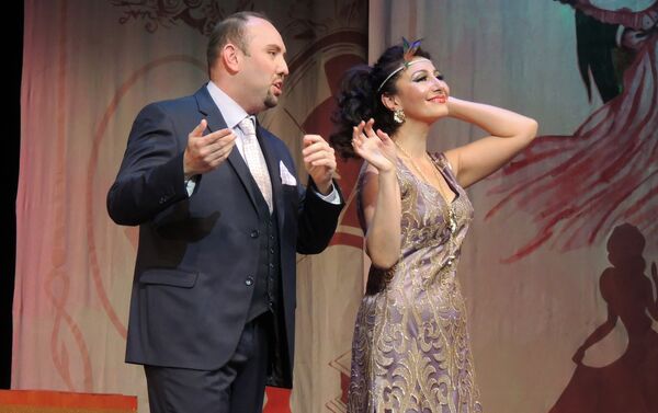 В Азербайджанском государственном музыкальном театре состоялась премьера оперетты Имре Кальмана Сильва - Sputnik Азербайджан