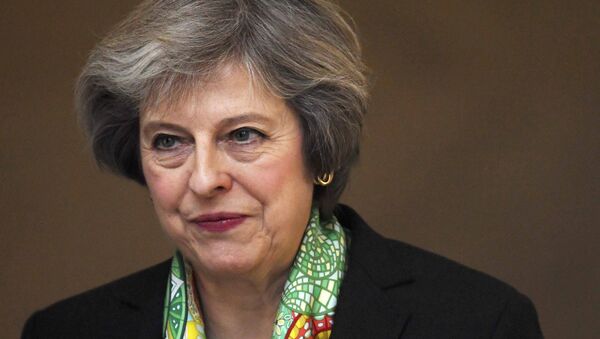 Премьер-министр Великобритании Тереза Мэй - Sputnik Азербайджан
