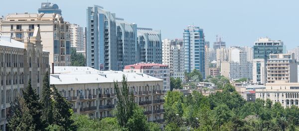 Вид на город Баку - Sputnik Азербайджан