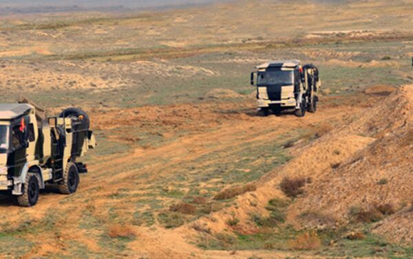 Проверяется уровень боевой подготовки минометных подразделений - Sputnik Азербайджан