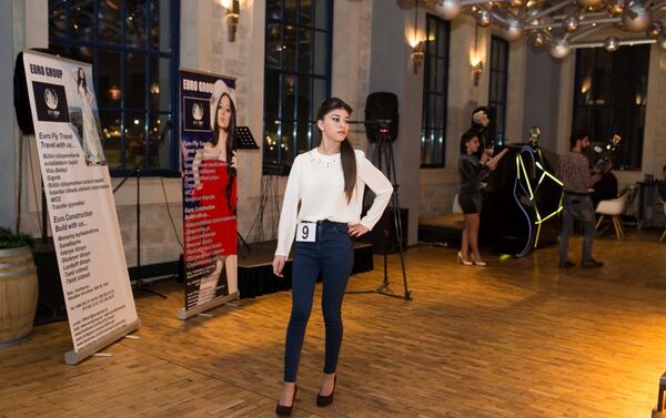 Вечеринка-презентация полуфиналистов Национального конкурса красоты Miss & Mister Azerbaijan-2017 - Sputnik Азербайджан