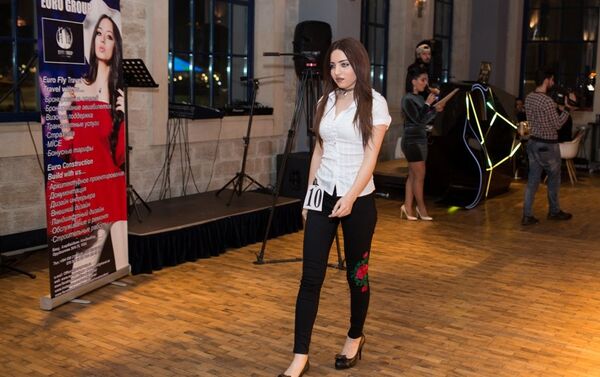 Вечеринка-презентация полуфиналистов Национального конкурса красоты Miss & Mister Azerbaijan-2017 - Sputnik Азербайджан