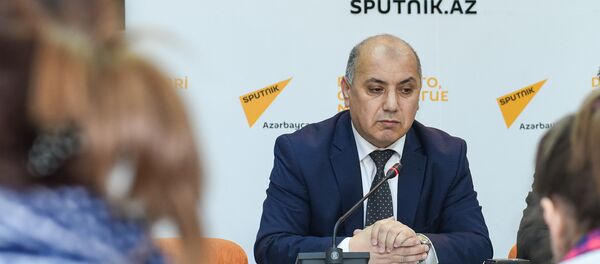Пресс-конференция на тему Решение социальных проблем лиц, пострадавших в результате событий 20 января 1990 года Пресс-конференция на тему Решение социальных проблем лиц, пострадавших в результате событий 20 января 1990 года - Sputnik Азербайджан