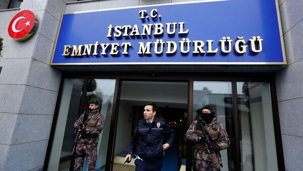 İstanbul polis idarəsi, arxiv şəkli - Sputnik Azərbaycan