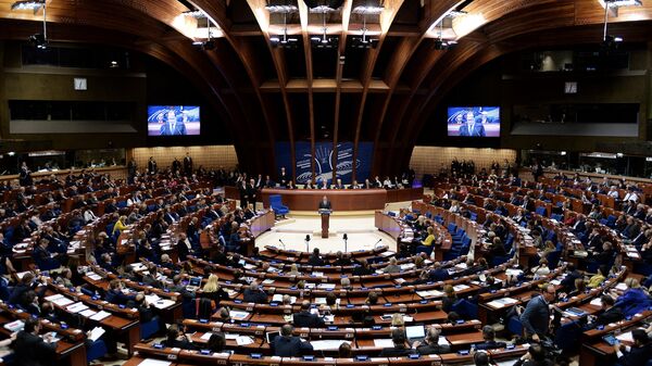 Заседание Парламентской ассамблеи Совета Европы, фото из архива - Sputnik Azərbaycan