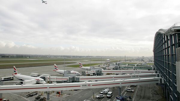 Лондонский аэропорт Хитроу, фото из архива - Sputnik Азербайджан