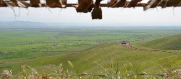 Вид на освобожденное от оккупации село Чоджук Марджанлы Джабраильского района - Sputnik Азербайджан