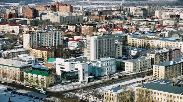 Уфа, вид на город, фото из архива - Sputnik Азербайджан