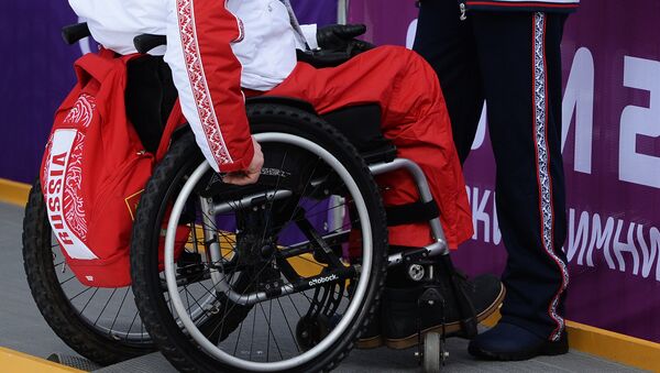 Спортсмен с инвалидностью, фото из архива - Sputnik Азербайджан