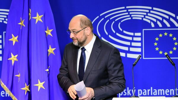 Экс-спикер Европарламента Мартин Шульц - Sputnik Азербайджан