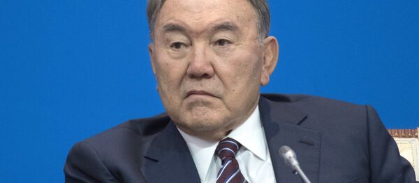 Президент Казахстана Нурсултан Назарбаев, фото из архива Президент Казахстана Нурсултан Назарбаев, фото из архива - Sputnik Азербайджан