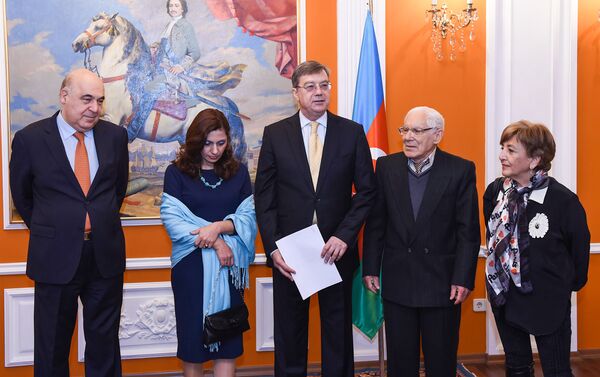 Церемония вручения литературной премии Посла России в Азербайджане - Sputnik Азербайджан